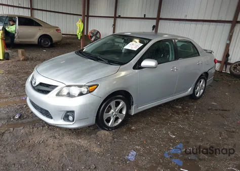 2013 Toyota Corolla S из США, поврежденный, VIN 2T1BU4EE5DC958250
